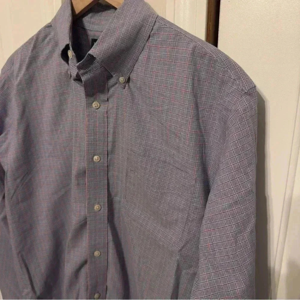 Lauren Ralph Lauren Mens Classic Fit 100% Cotton Long Sleeve Dress Shirt Size 16 - Picture 3 of 12